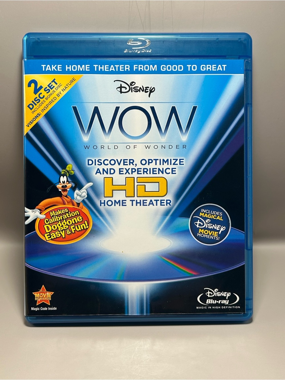 Disney WOW World of Wonder HD Home Theater - Blue